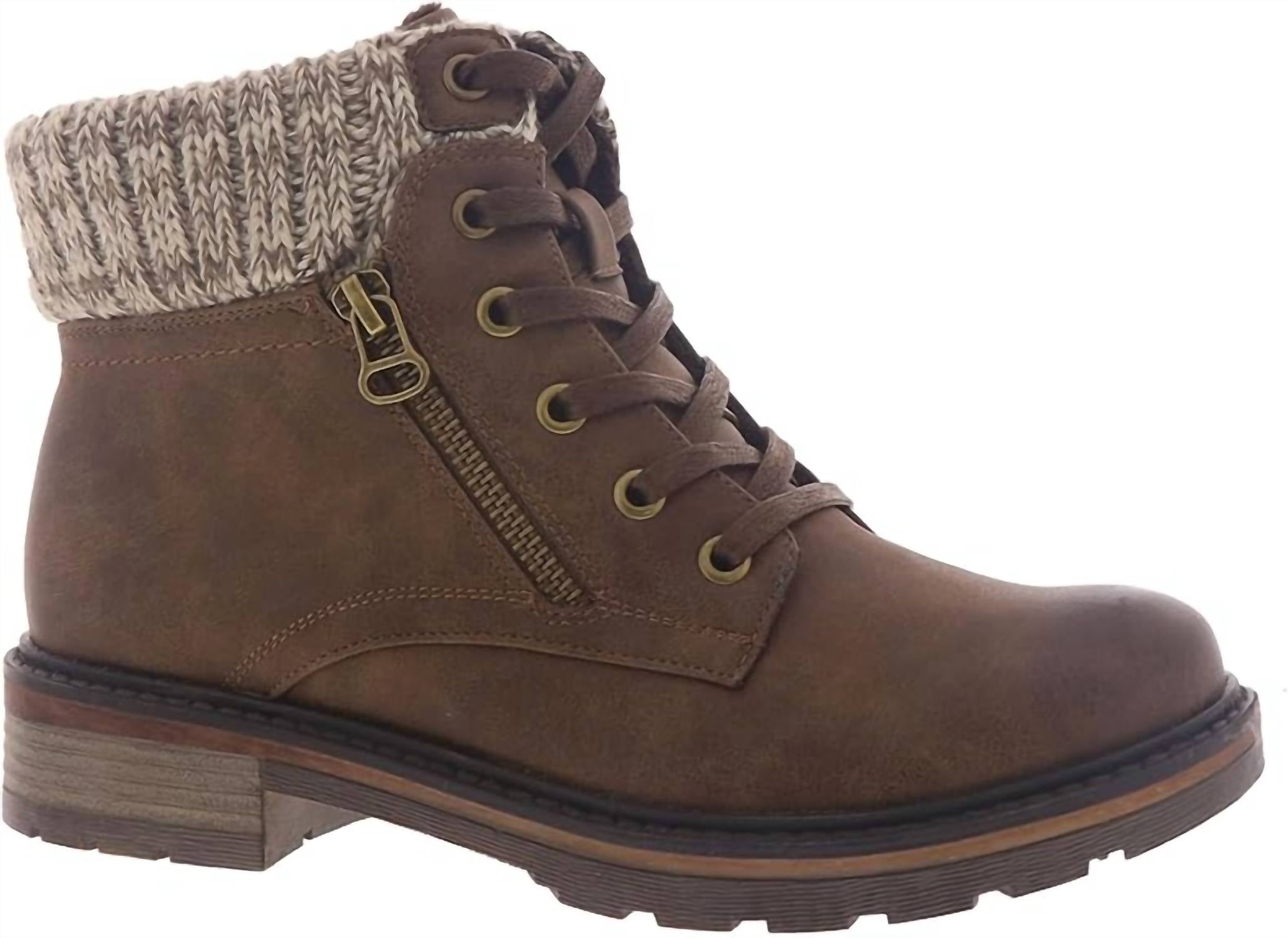 Wanderlust Women's Amy Waterproof Boots in tan - women's shoe