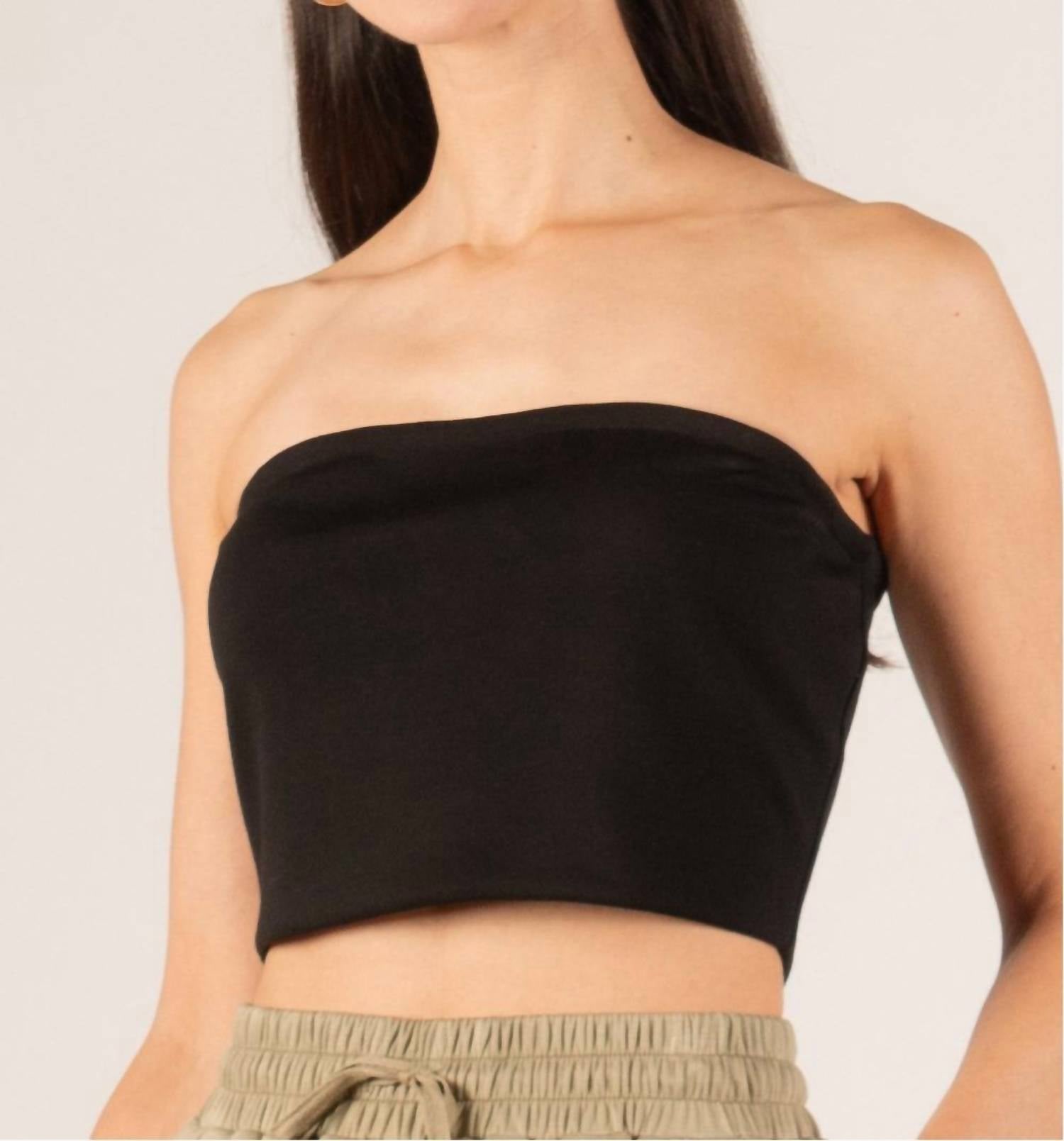 Before You - Cropped Tube Top