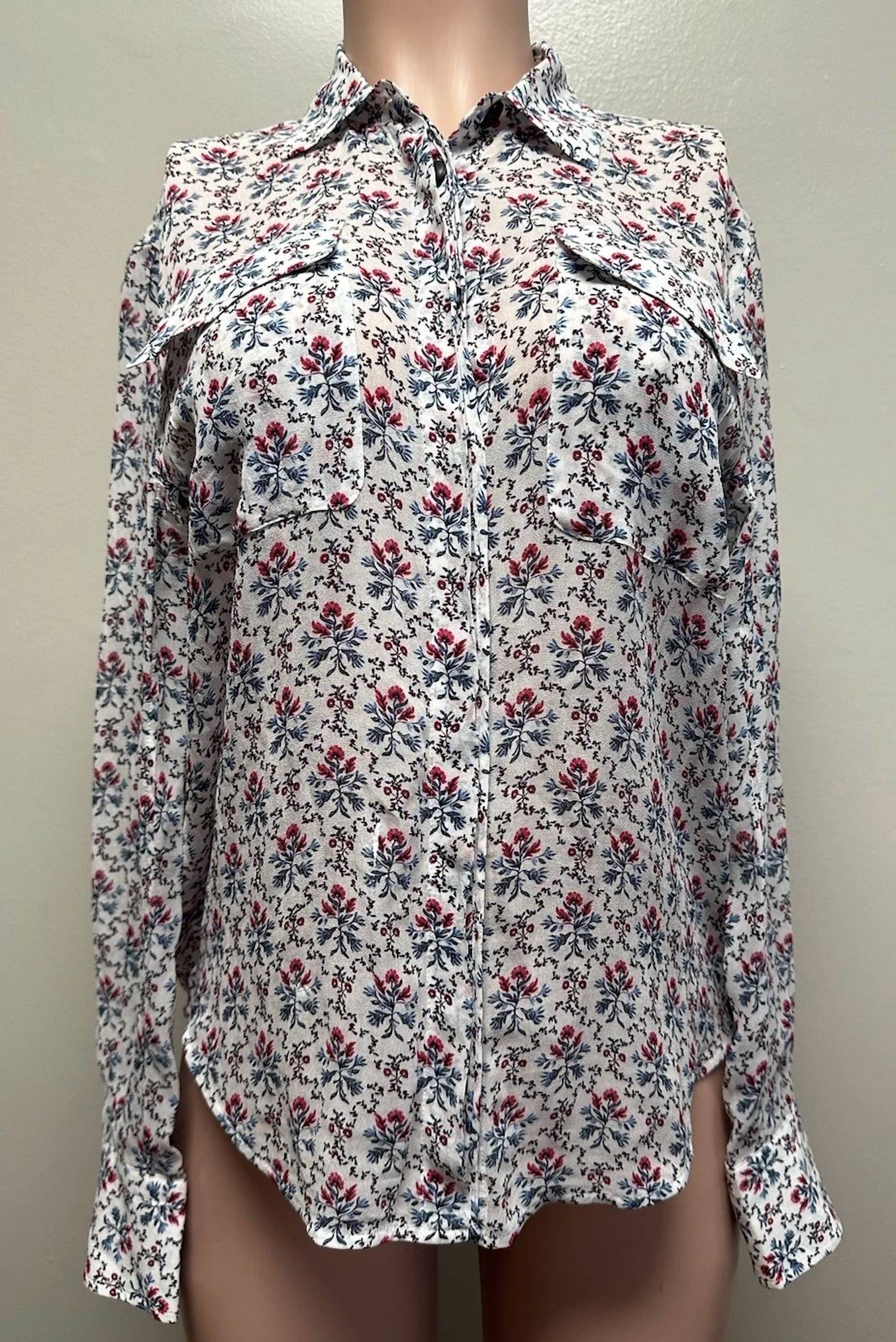 Rag & Bone - Women's Luisa Floral Blouse