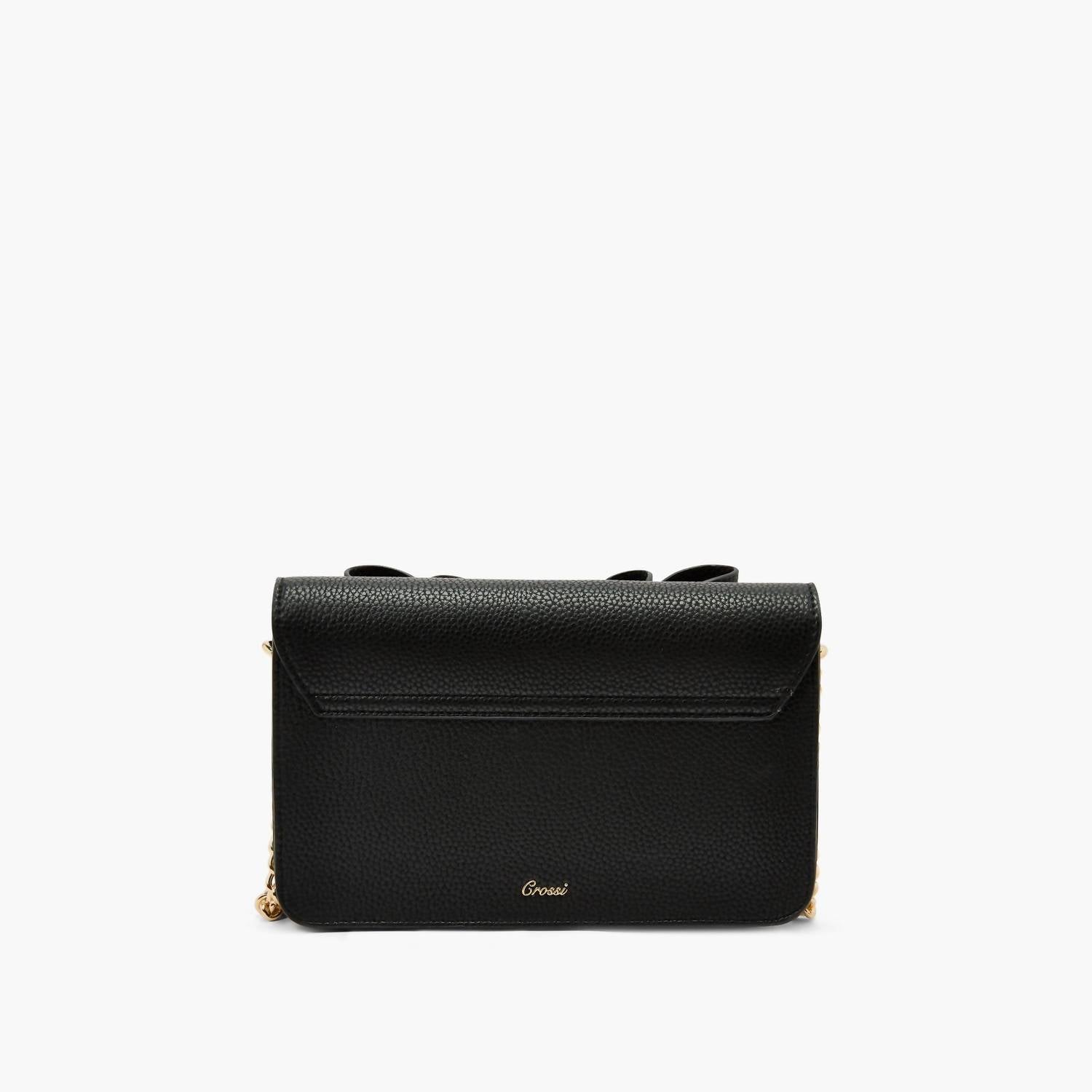 Like Dreams - Women's Jane Overflap Bow Crossbody Bag