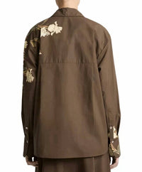 Vince - PLACEMENT PRINT BUTTON FRONT SHIRT