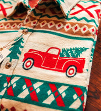 Kiel James Patrick - Holiday Truck Flannel Shirt Jacket