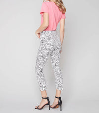 Charlie B - Tulip Raw Edge Hem Crop Jean