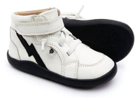 OLDSOLES Kid's Light The Ground Sneakers in black white - kids' sneaker - view 4