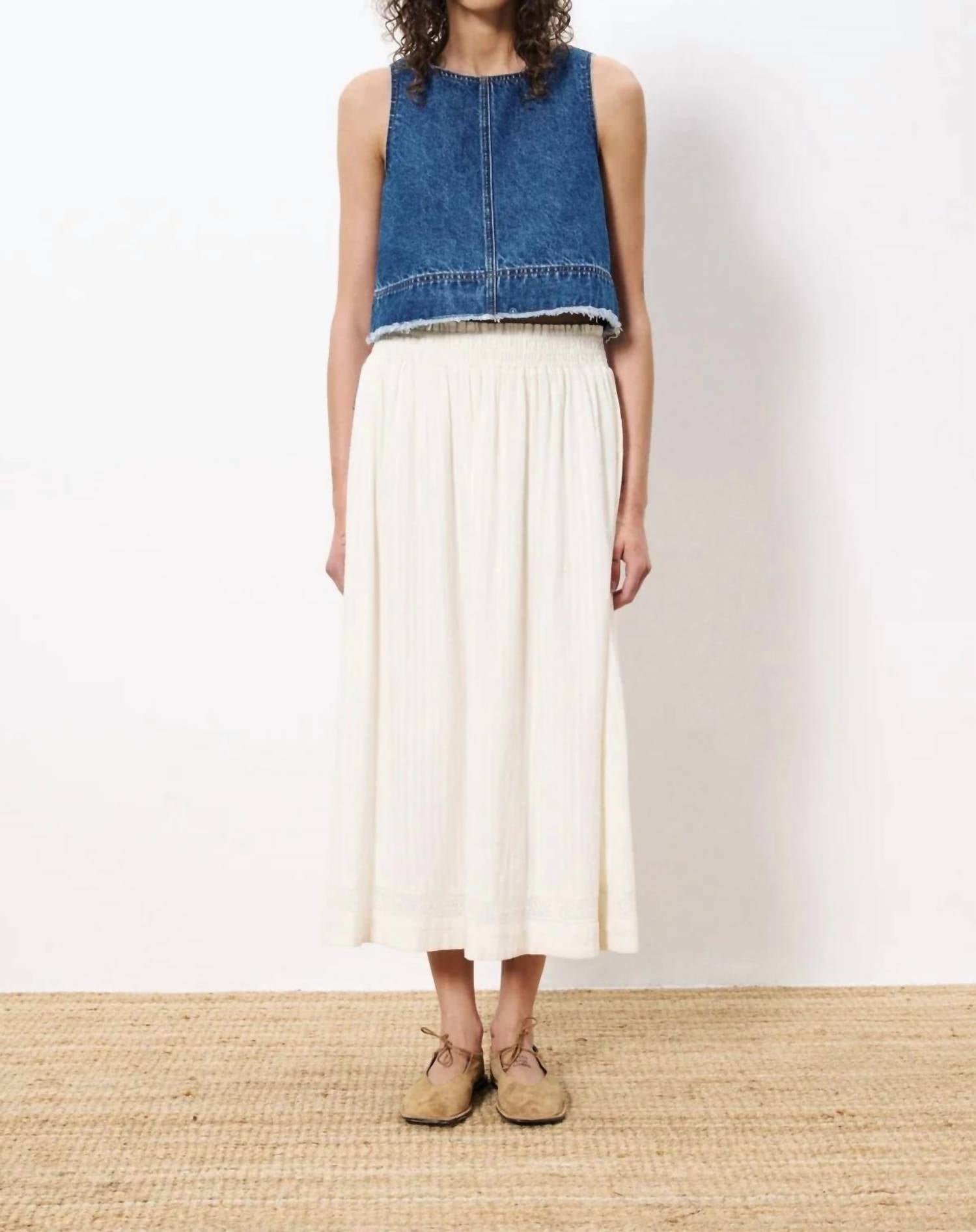 Frnch - Akane Creme Skirt
