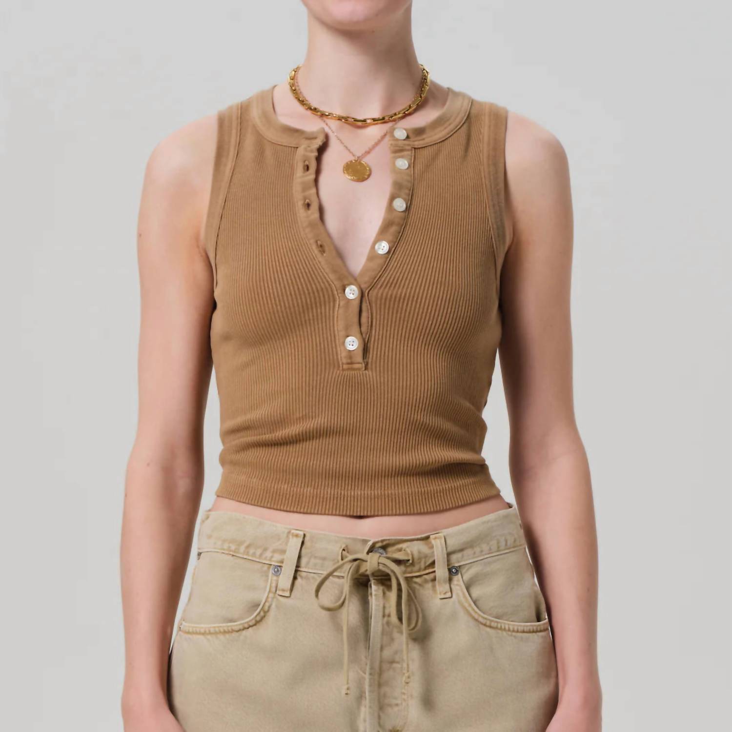 Citizens Of Humanity - Caralyn Button Tank Top