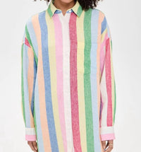 Faherty - Laguna Linen Mini Shirtdress