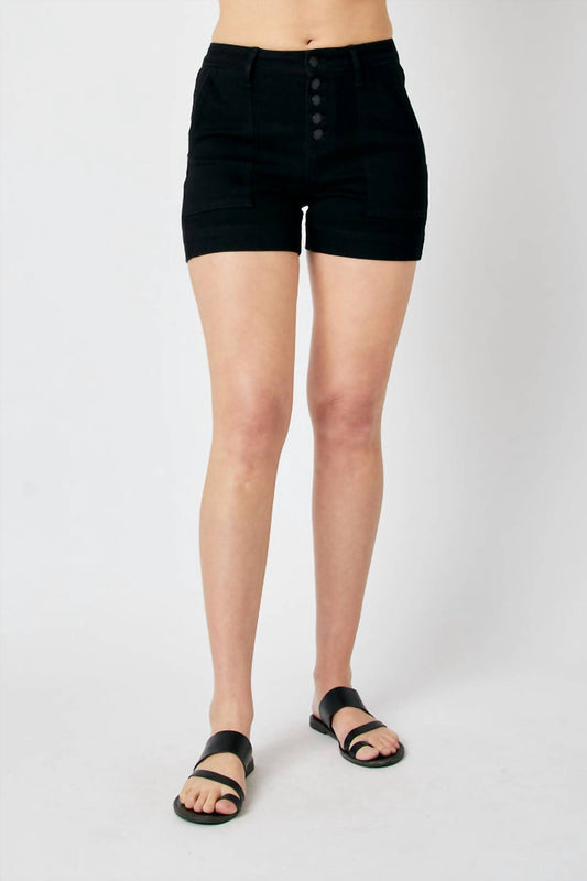 Judy Blue - My Time High Waist Trouser Shorts