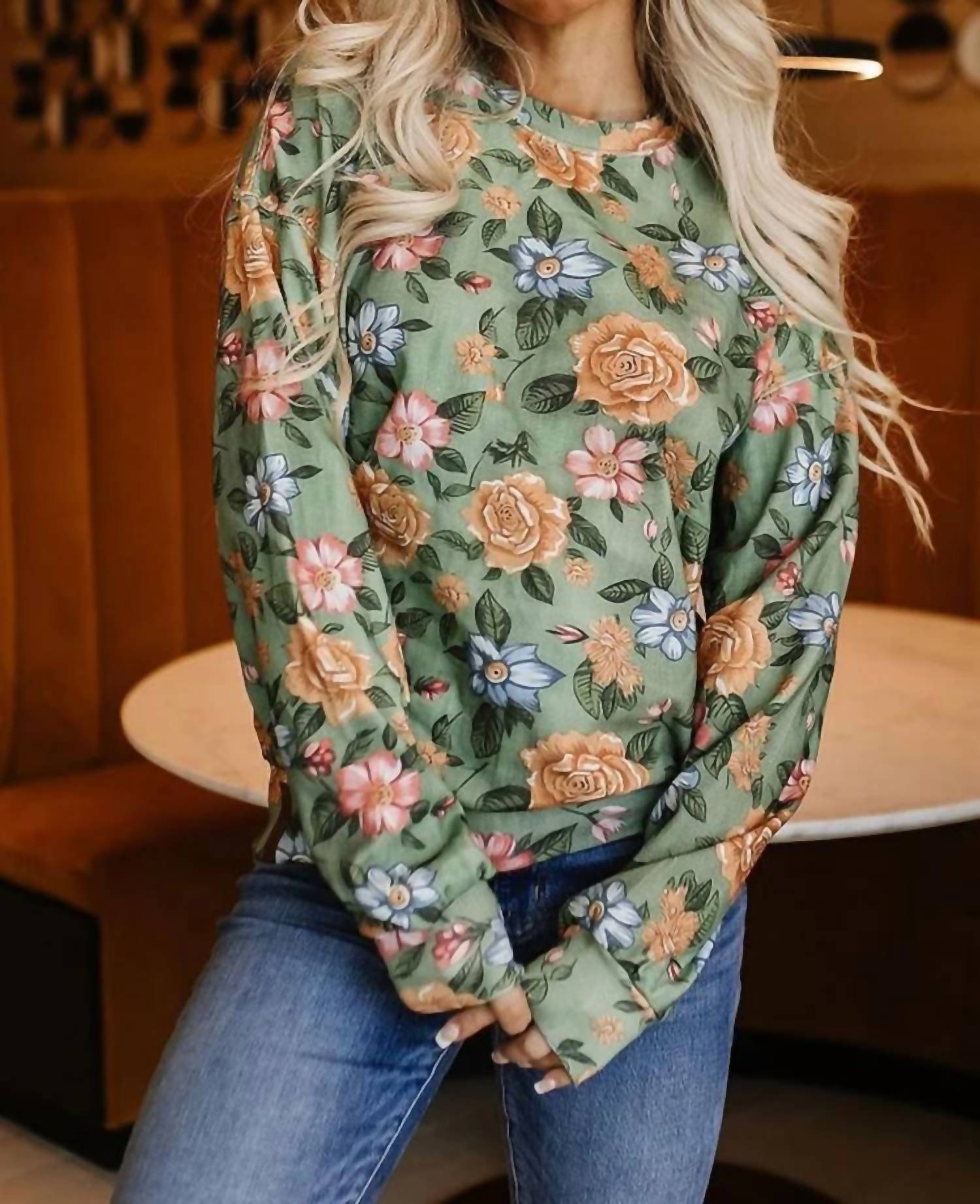 Ampersand Ave - Enchanted Cottage University Pullover Sweatshirt