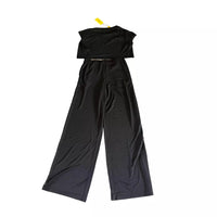Daisy - WOMEN'S 2 PIECE CROP PANTS SET