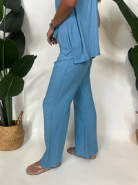 Fresh Laundry - Foldovers Linen Pant