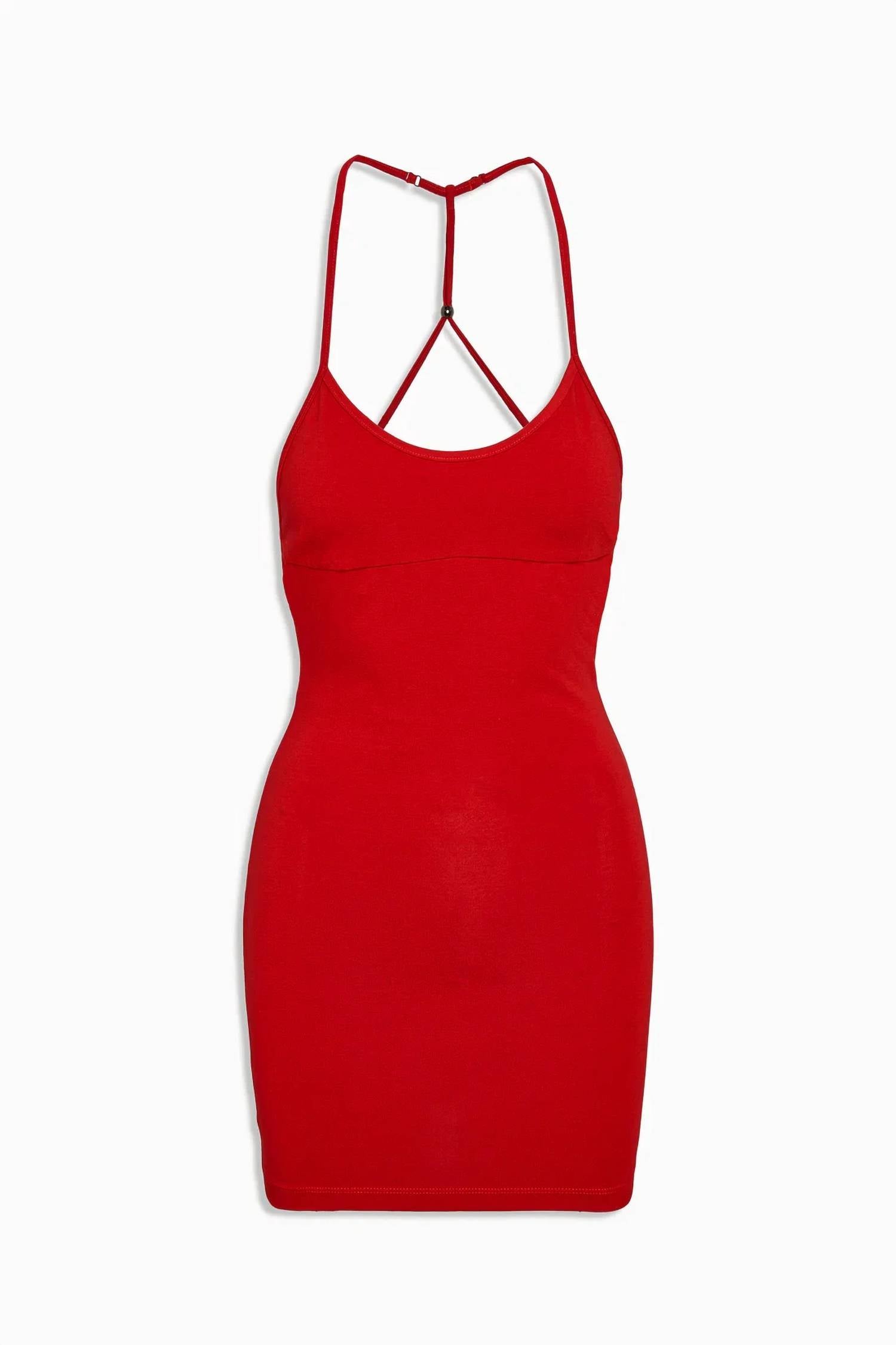 Frankies Bikinis - x JENNIE Carla Cotton Mini Dress