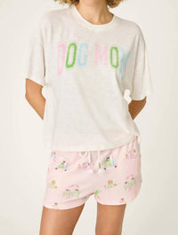 Pj Salvage - Pupcation Palms Dog Mom Graphic Tee