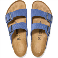 BIRKENSTOCK Women's Arizona Sandal in corduroy indigo - women's sandal - detail view