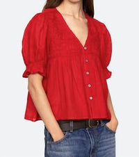 Sea - Women's Imogen Solid Short Sleeve Top