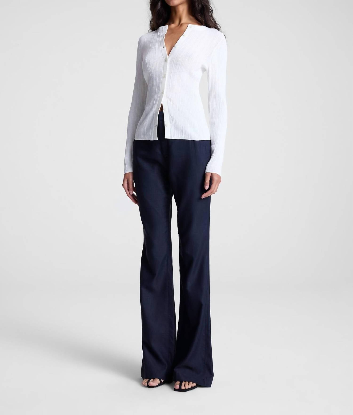A.L.C. - Fisher Fine Cotton Cardigan Top
