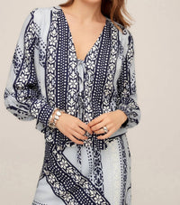 Fifteen Twenty - Kayla Bow Detail Blouse