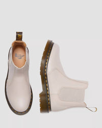Dr. Martens Women's Virginia Leather Chelsea Boots in taupe - women's shoe - view 4
