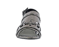 Ros Hommerson Women's Vacay Slingback Dress Sandal in pewter snake print - women's sandal - view 5