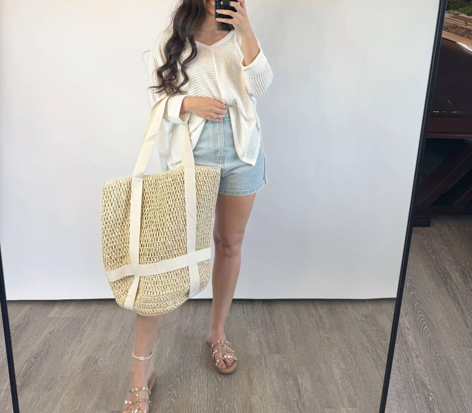 Love And Thyme - Women's Beach Tote Bag
