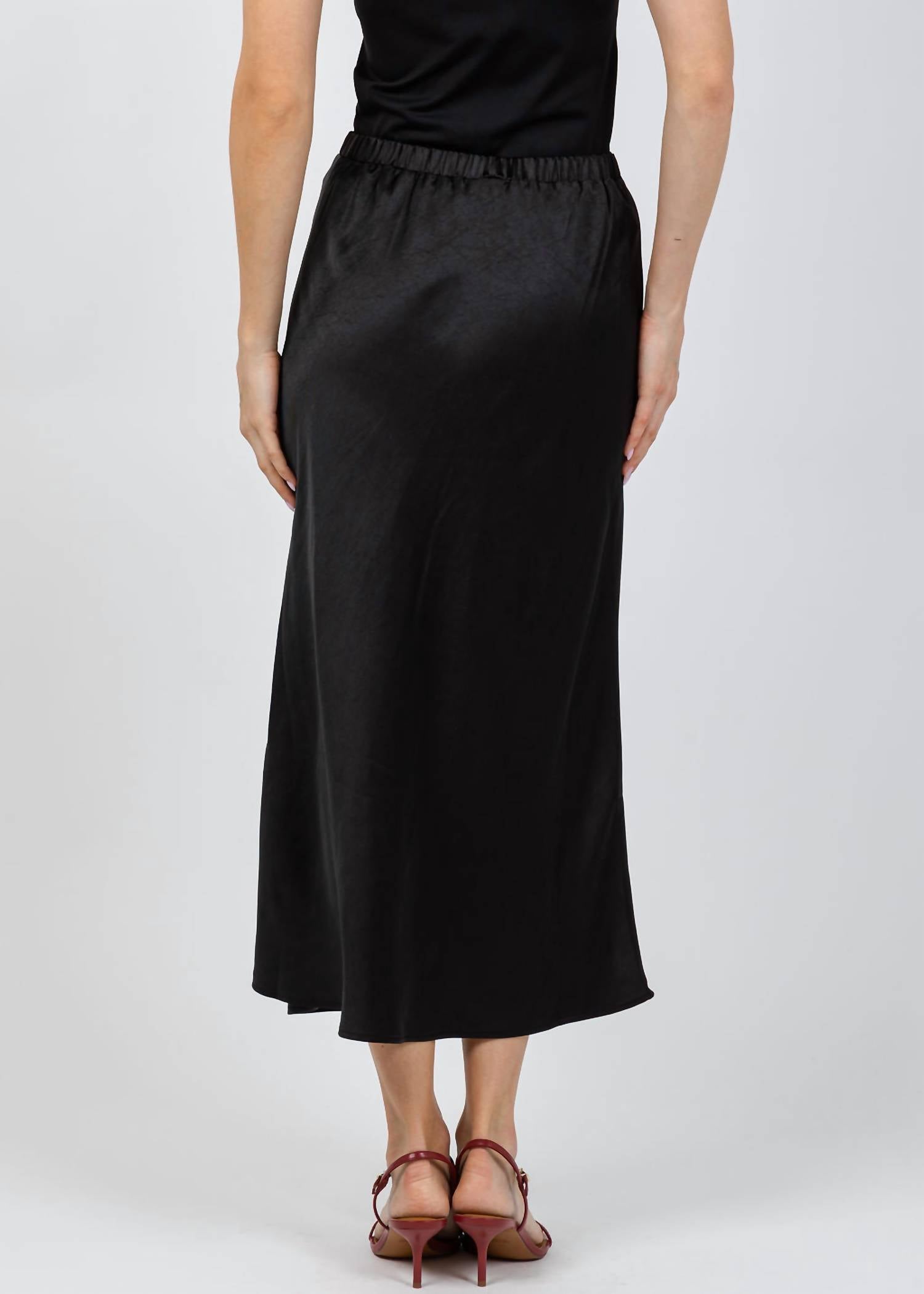 J. Society - Satin Long Skirt