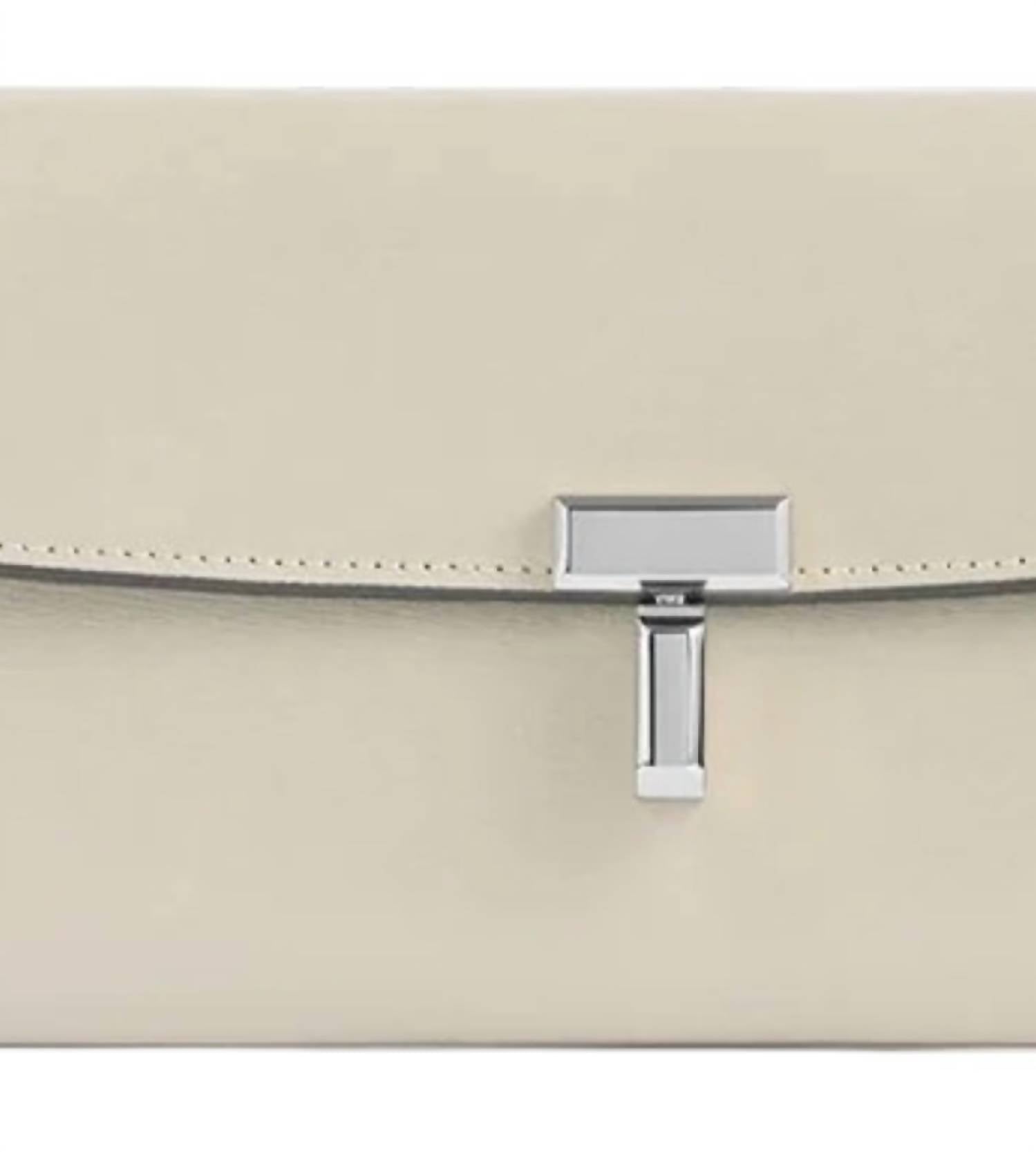 Toteme - Women's T Lock Leather Wallet