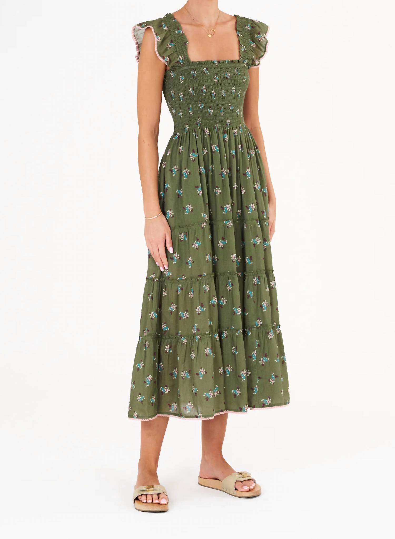 M.A.B.E. - Vivi Print Maxi Sun Dress