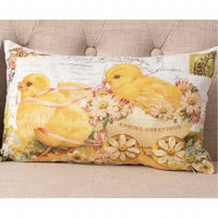 Audrey'S Home & Gift - Vintage Postcard Pillow