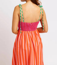 Karlie - Women's Sunkissed Stripe Maxi Dress