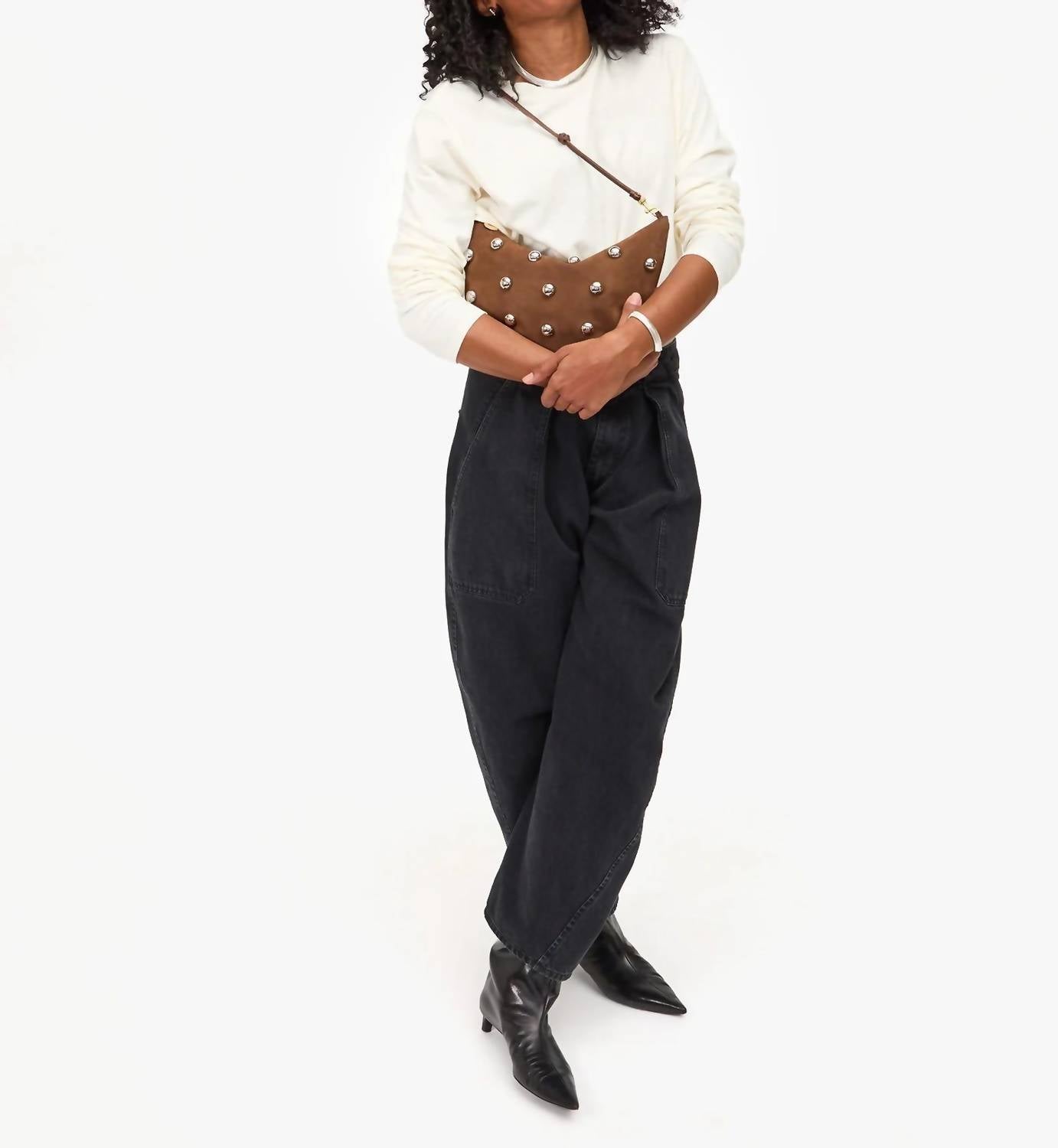 Clare V. - Women's Lune With Studs Bag
