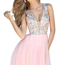 Sherri Hill - Sparkly Bodice Prom Dress
