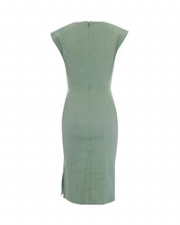 Pinko - Women's Slim Fitting Calf Length Dress