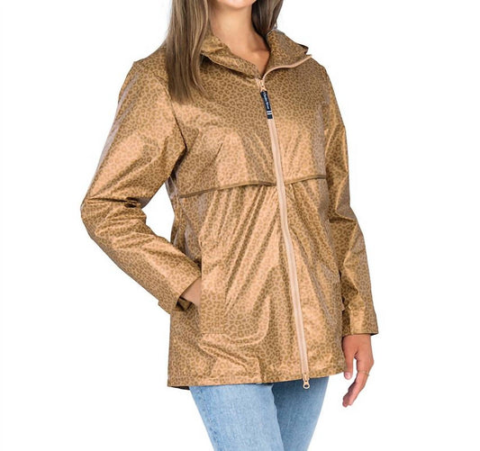 Charles River Apparel - Animal Print New Englander Rain Jacket
