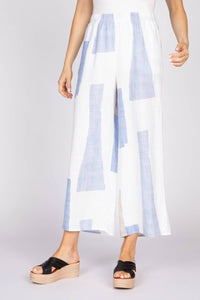 Habitat - Patterned linen pant