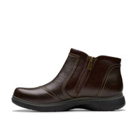 Clarks Women's Certina Joy Ankle Boots in brown - women's shoe - detail view