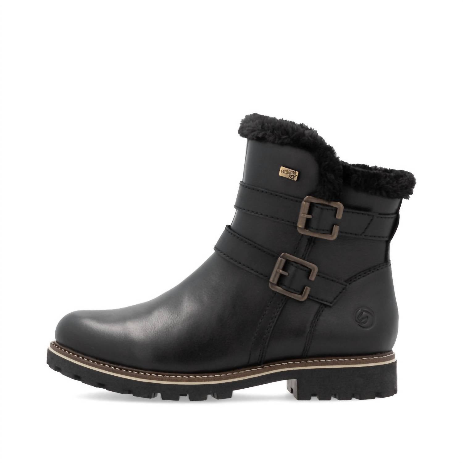 Remonte Women's Samira 84 Ankle Boots in black - women's shoe - detail view