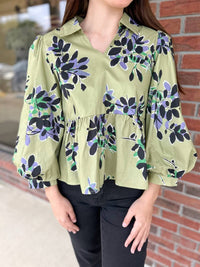 Jodifl - Puff Sleeve Top