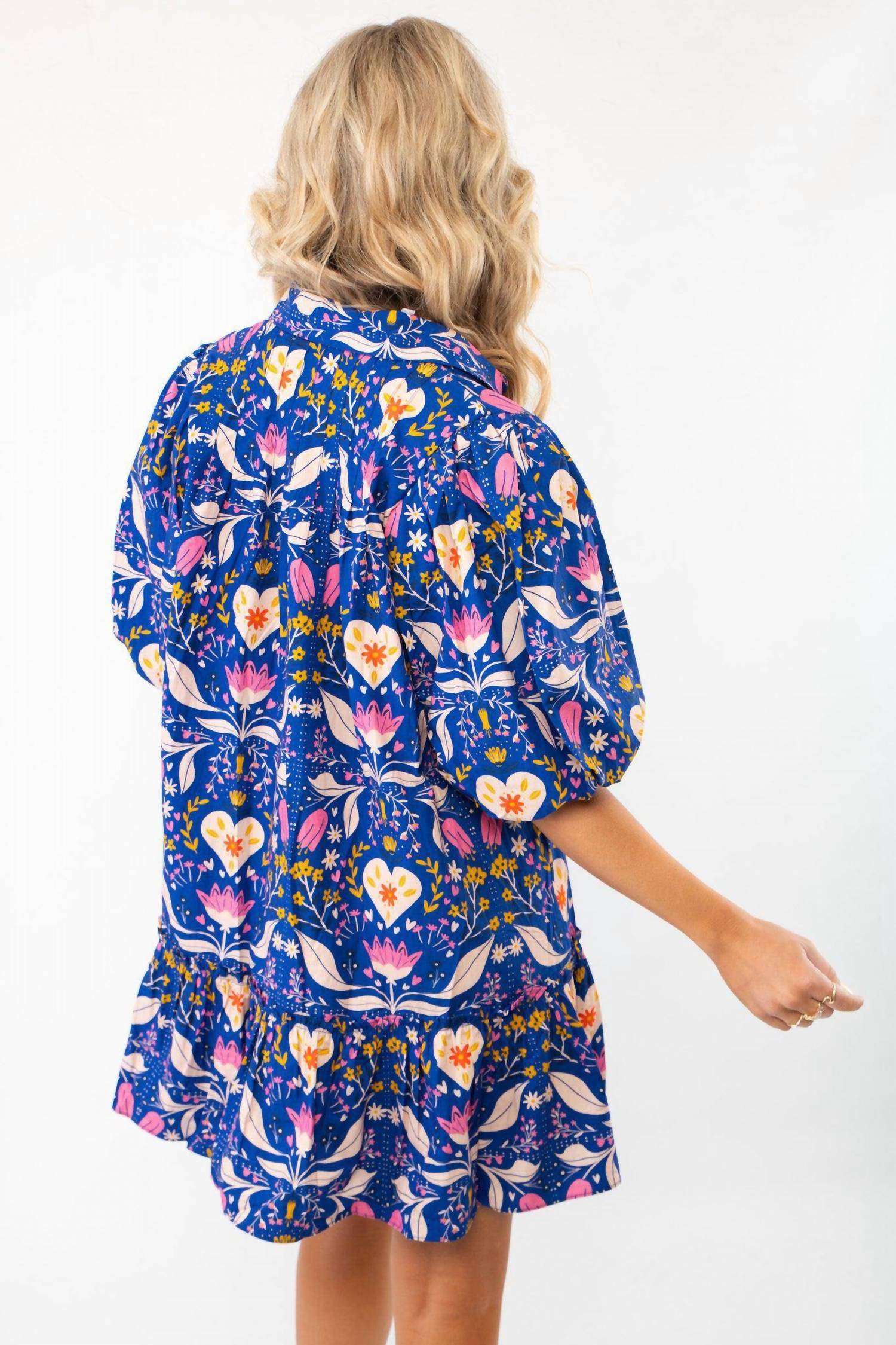 Sincerely Ours - Morgan Folk Love Mini Dress