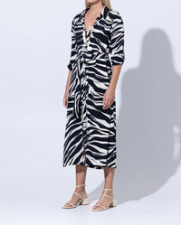 Lusana - Cedar Shirt Midi Dress