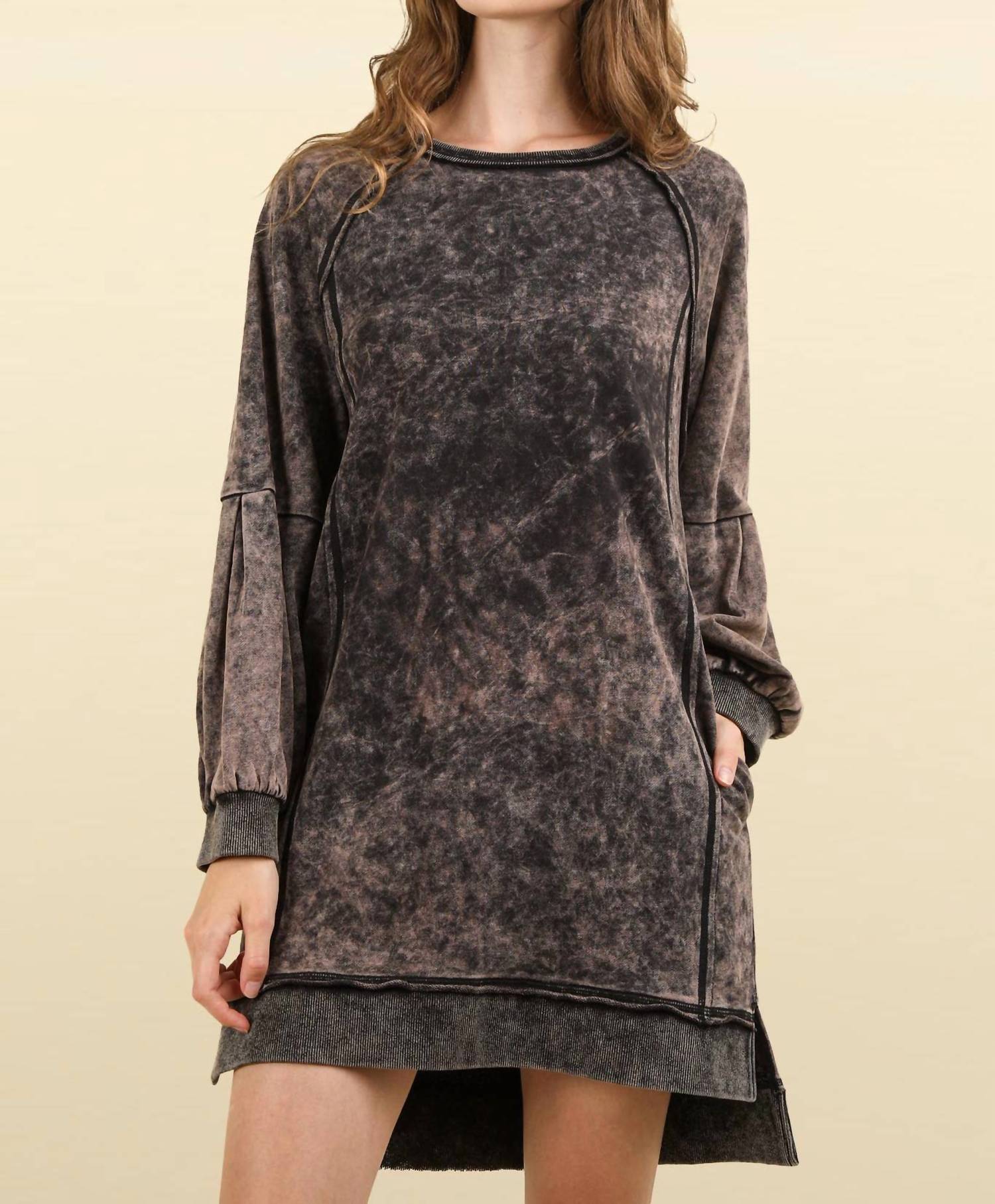 Very J - Maggie Sweatshirt Dress