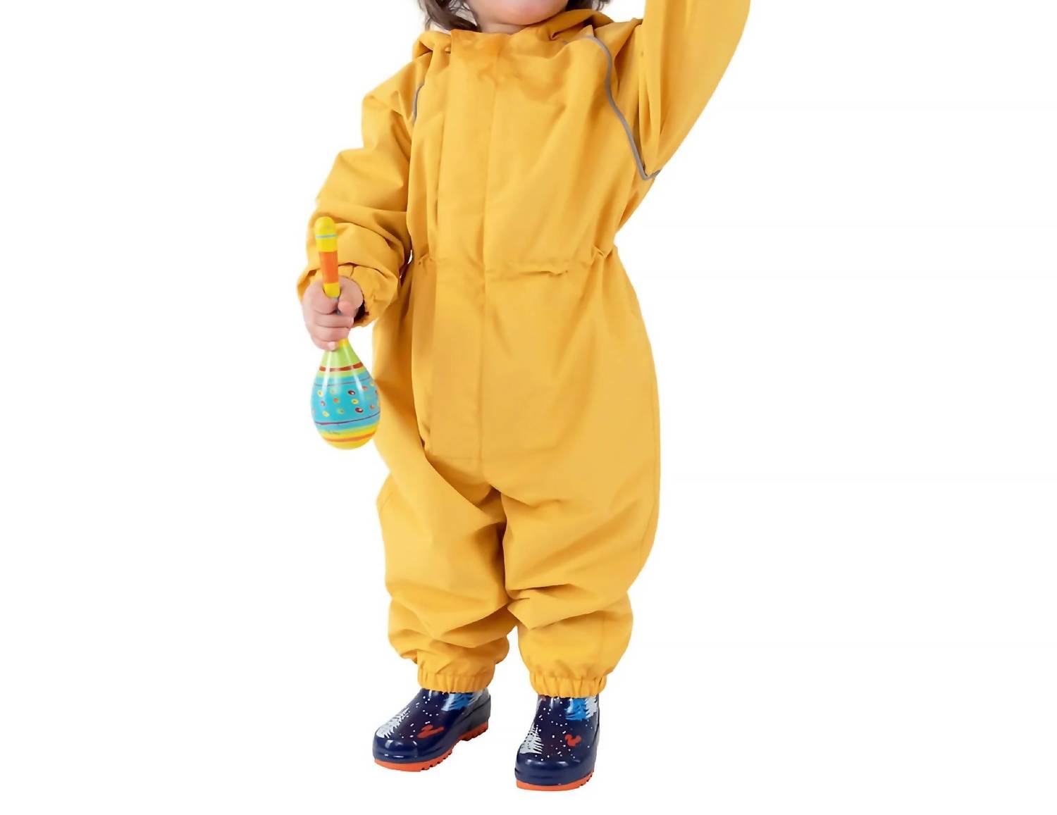 Jan & Jul Puddle Dry Rain Suit in yellow - kids' jacket