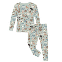 Kickee - Kid's Long Sleeve Pajama Set