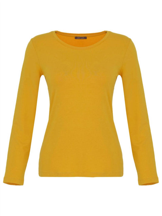 Dolcezza - Women's Crew Neck Long-sleeved Top