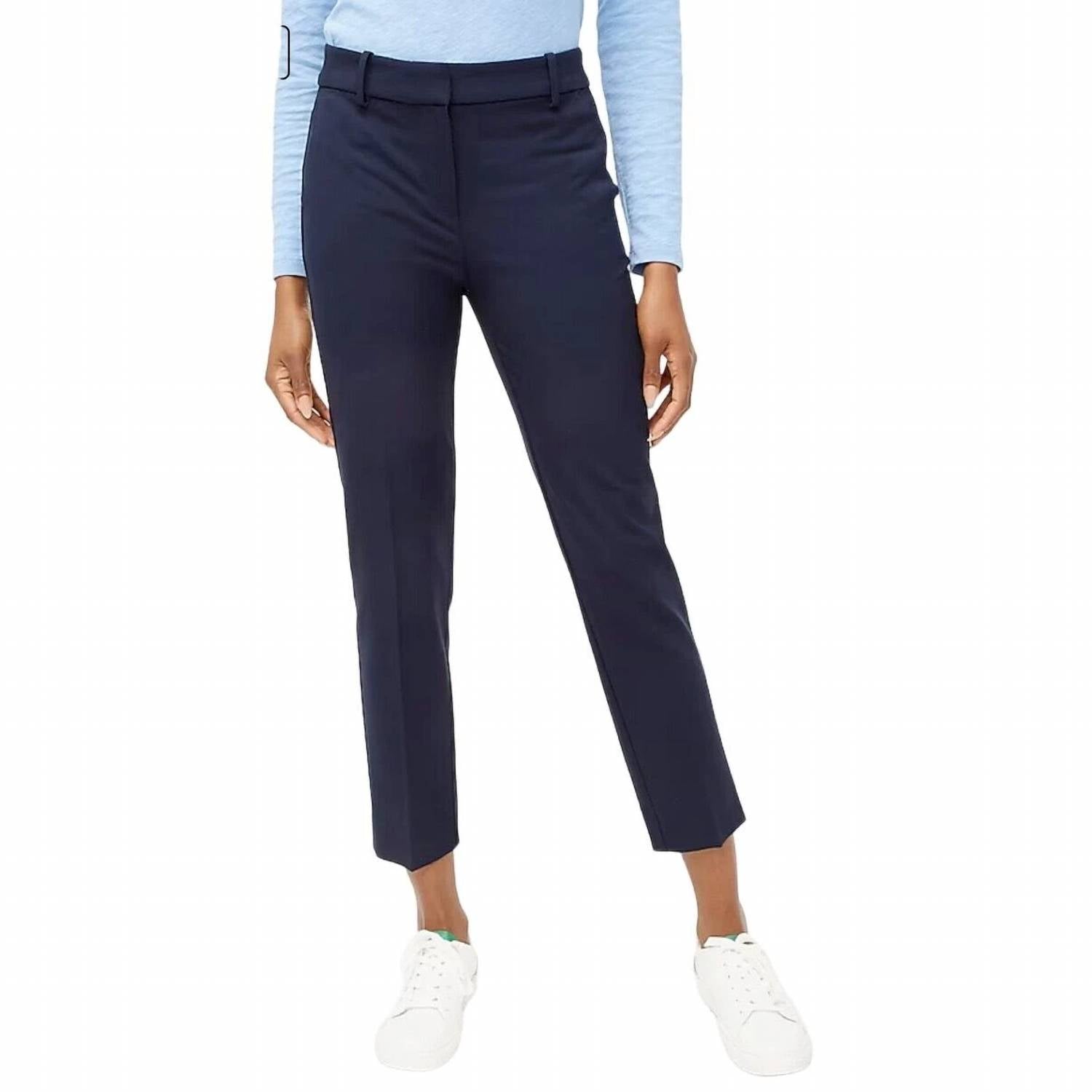 J.Crew - Slim Cropped Ruby Pant In Stretch Twill