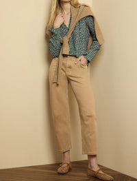 Nic + Zoe - Shadow Dot Long Sleeve Top