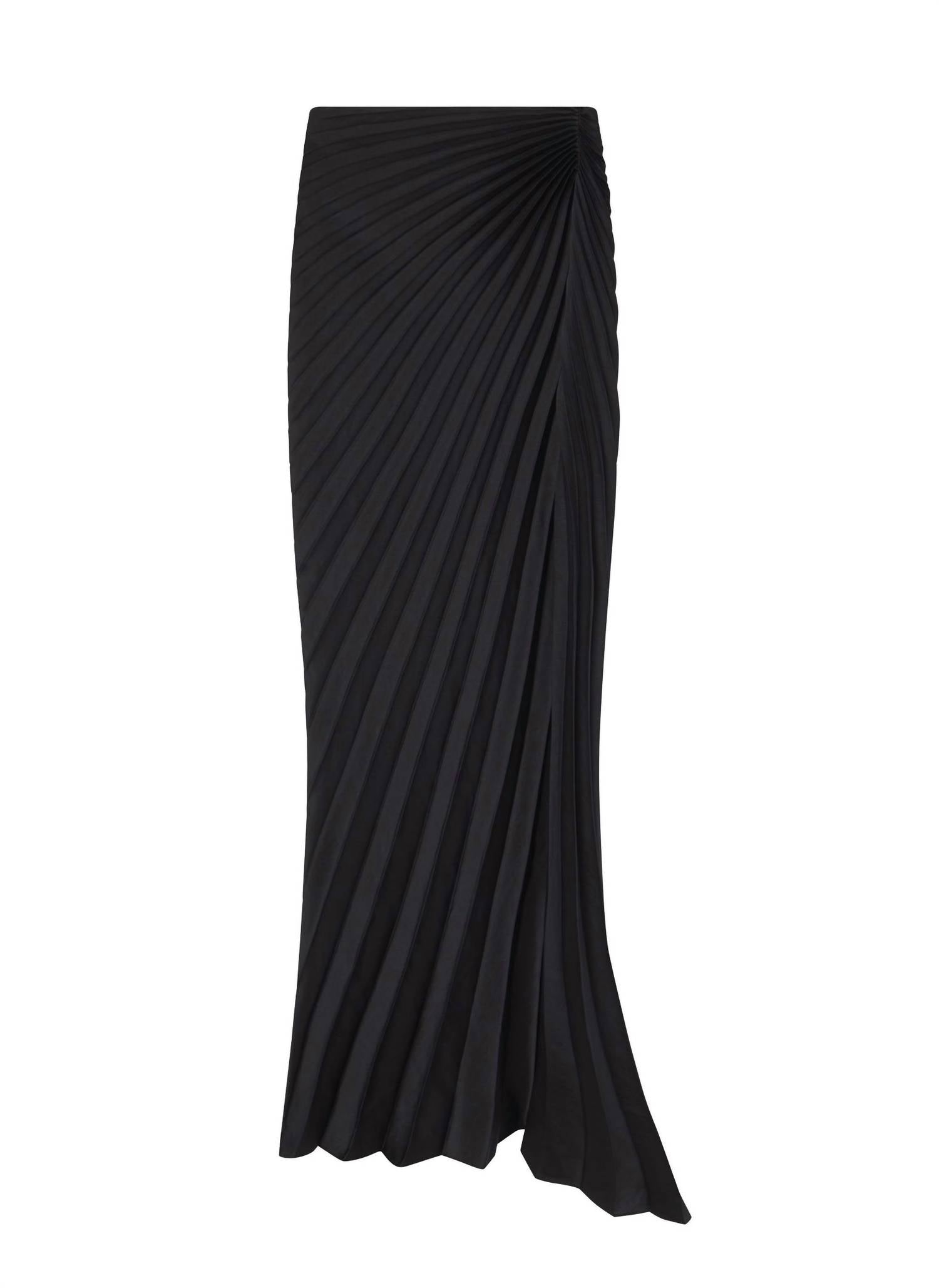 A.L.C. - Bianca Satin Pleated Maxi Skirt