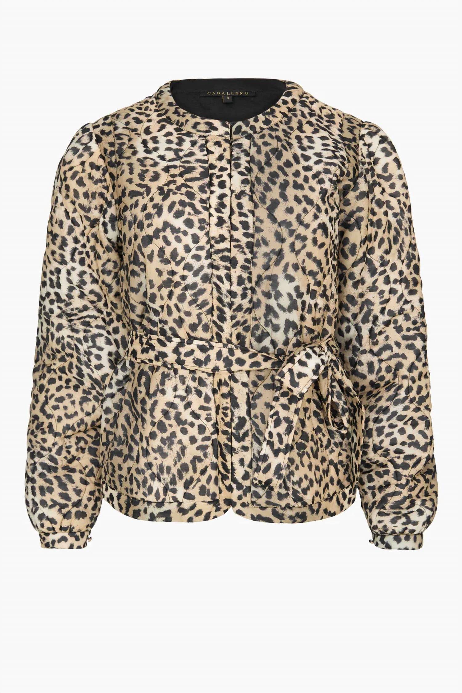 CABALLERO Women's Ember Jacket in golden leopard - women's jacket