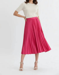 Entro - Pleated Midi Skirt