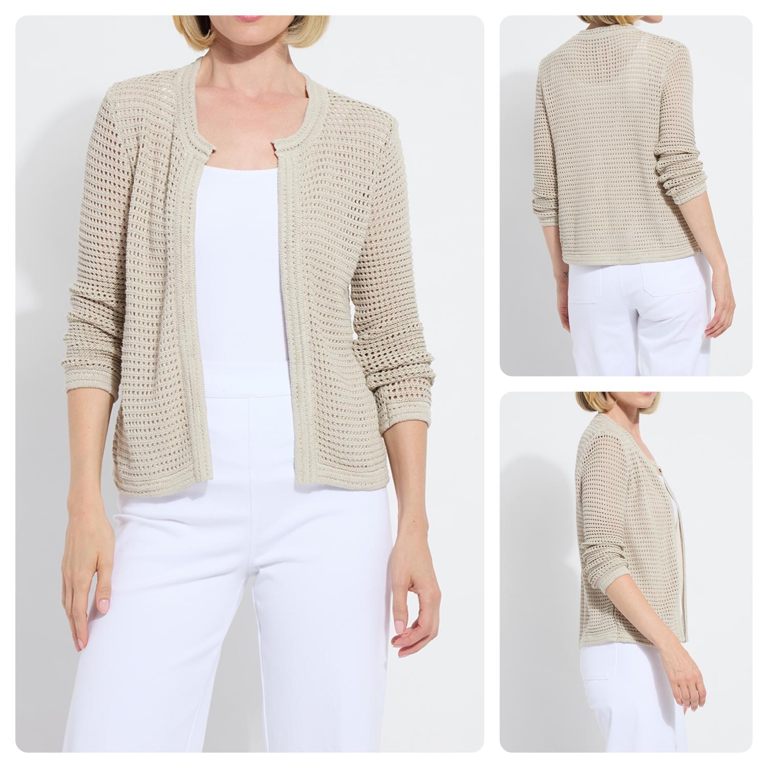 Lysse - Crochet Cardigan