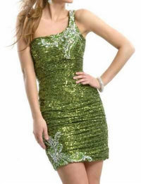 Rachel Allan - One-shoulder Party Dress